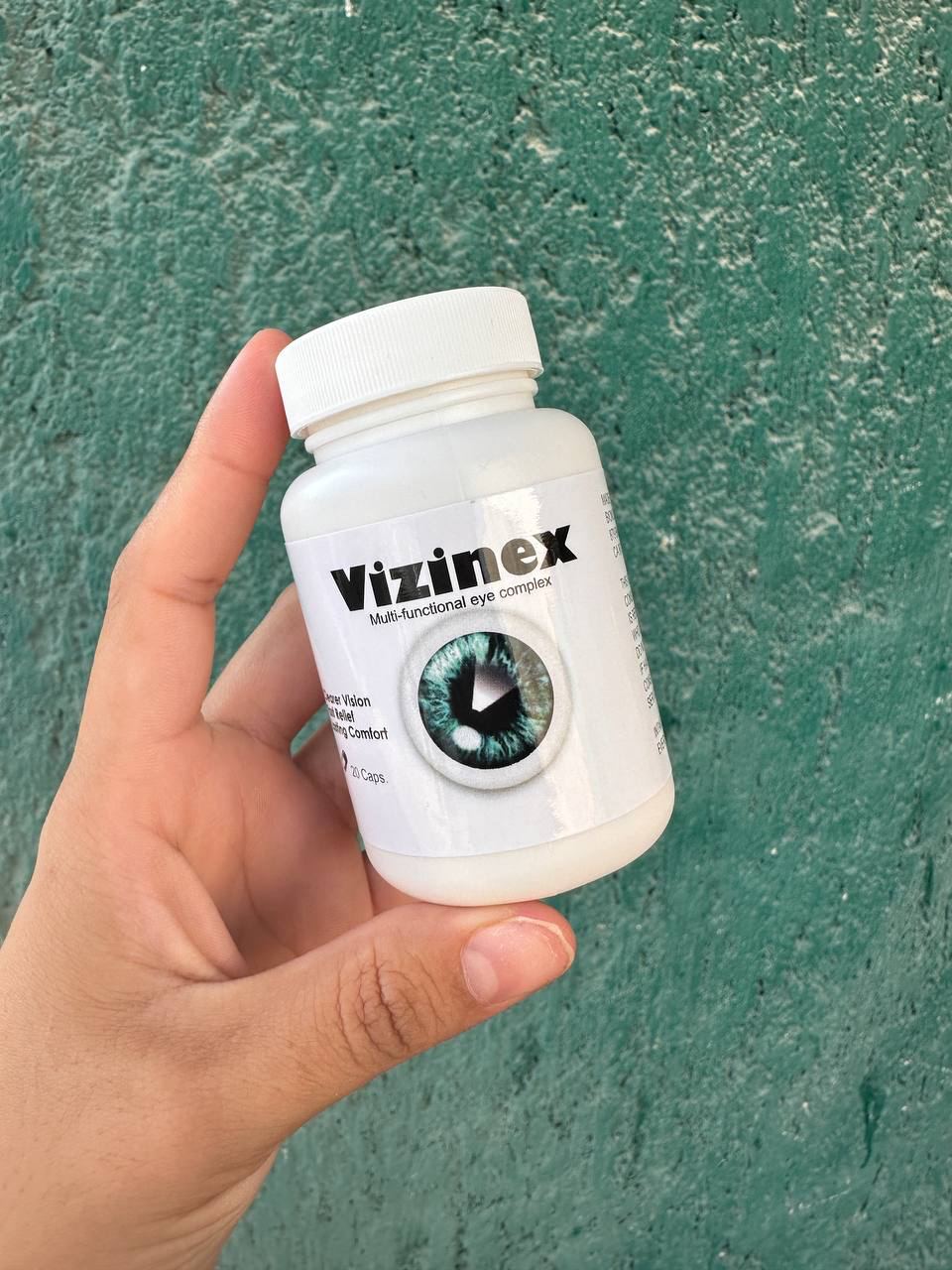 Envase de suplemento Vizinex